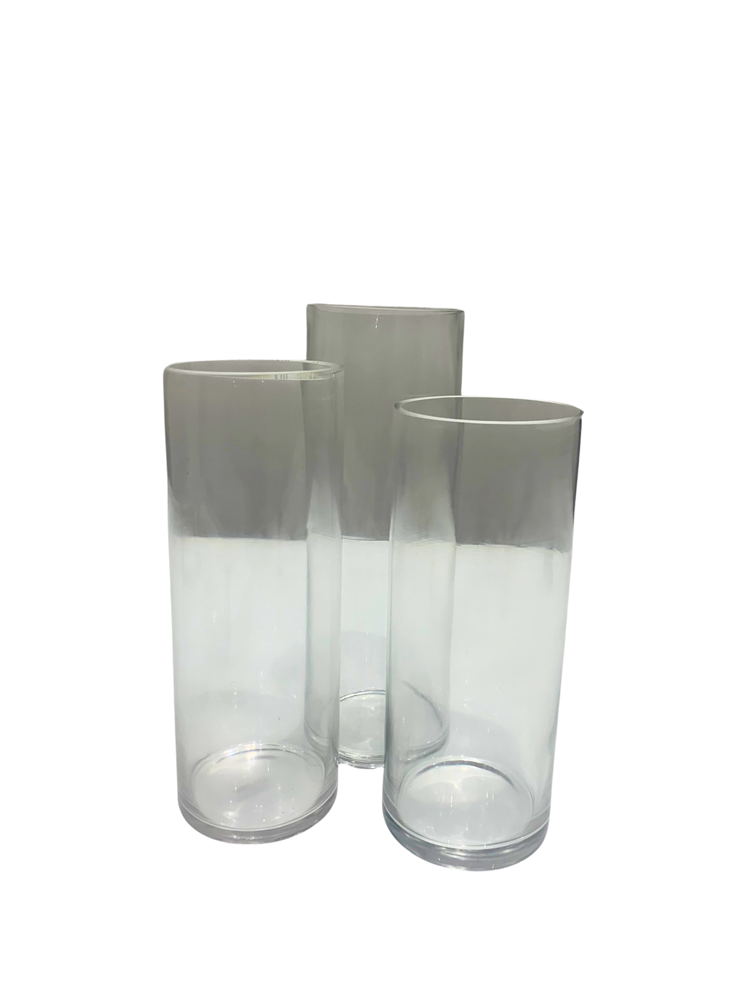 Glass Cylinder Vase Trio hire